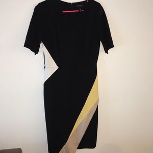 White House Black Market Dress w/ spanx